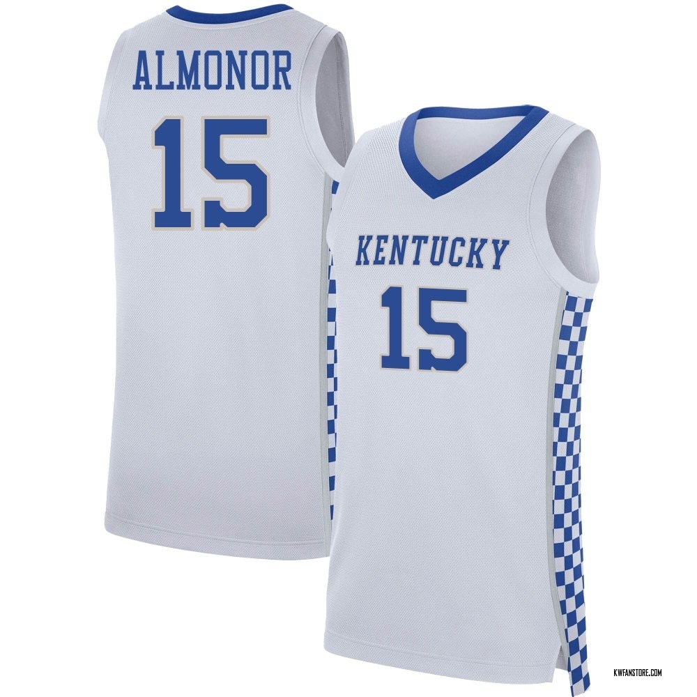 Men's Ansley Almonor Kentucky Wildcats Replica Basketball Jersey - White