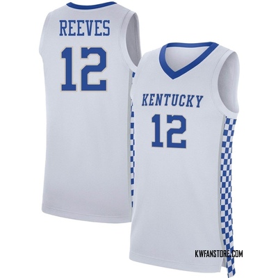 Men's Antonio Reeves Kentucky Wildcats Replica Basketball Jersey - White