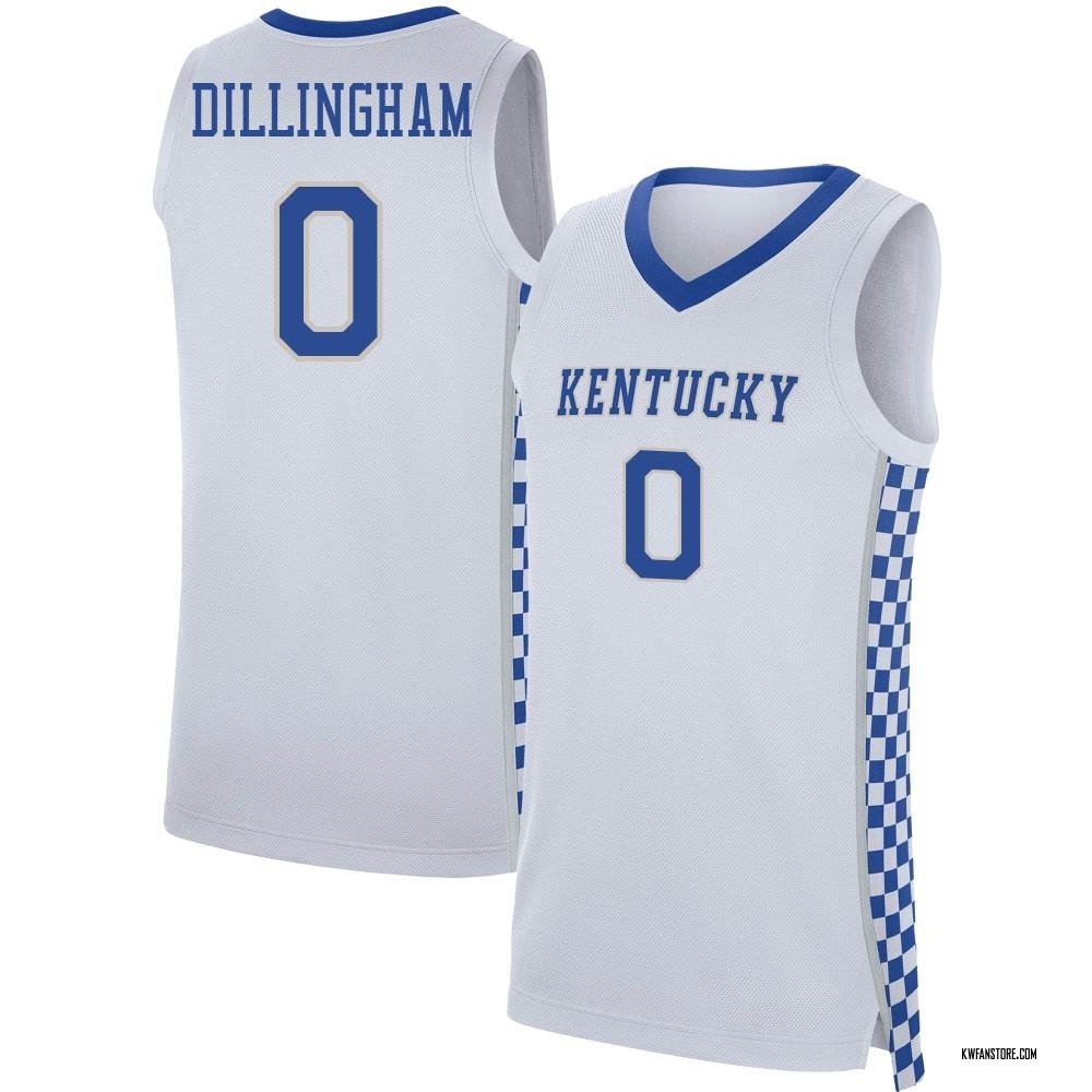 Men's Rob Dillingham Kentucky Wildcats Replica Basketball Jersey - White