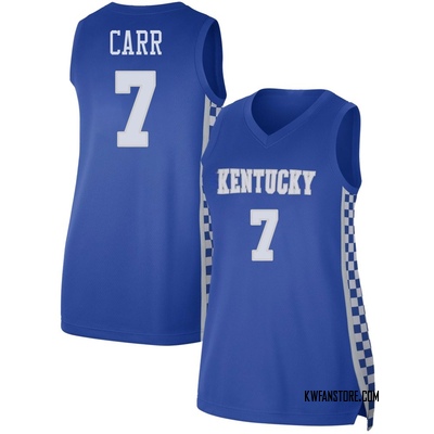 Women's Andrew Carr Kentucky Wildcats Replica Basketball Jersey - Royal