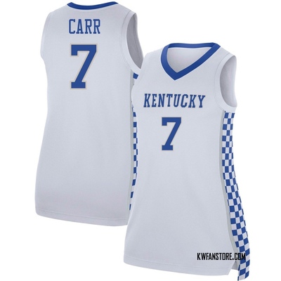 Women's Andrew Carr Kentucky Wildcats Replica Basketball Jersey - White