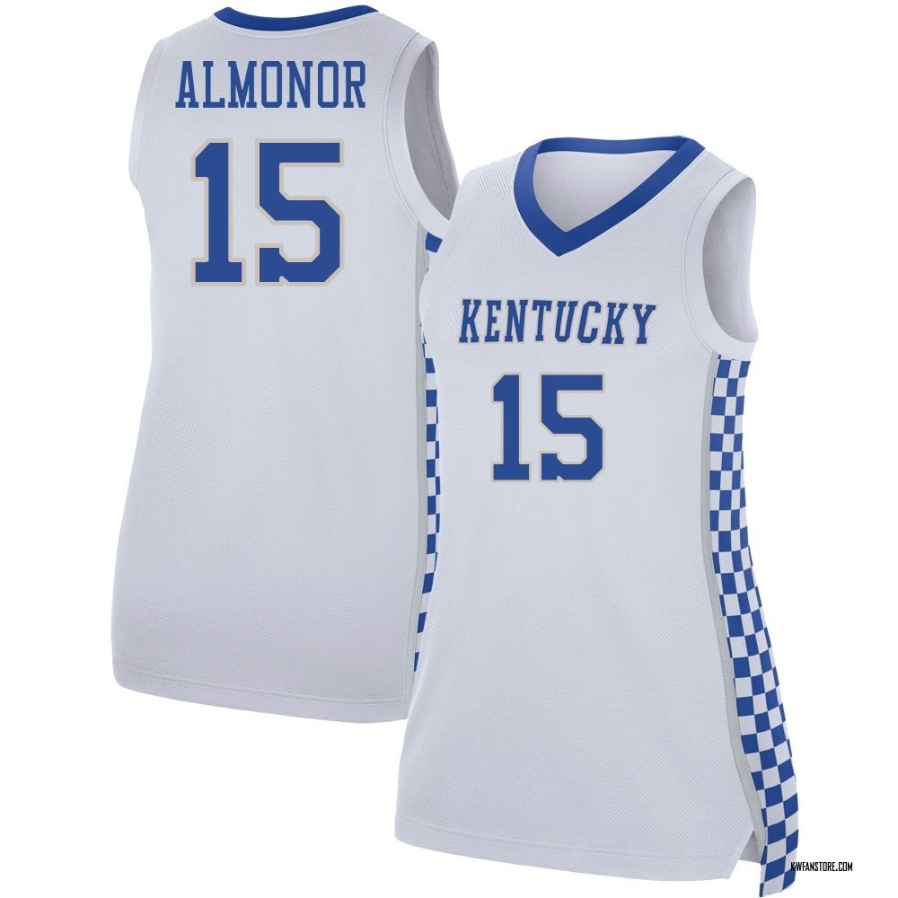 Women's Ansley Almonor Kentucky Wildcats Replica Basketball Jersey - White
