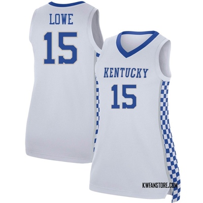 Women's Jaland Lowe Kentucky Wildcats Replica Basketball Jersey - White