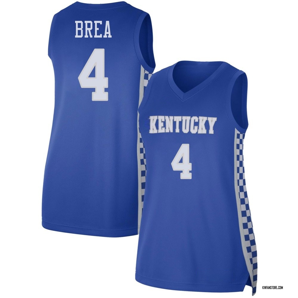 Women's Koby Brea Kentucky Wildcats Replica Basketball Jersey - Royal