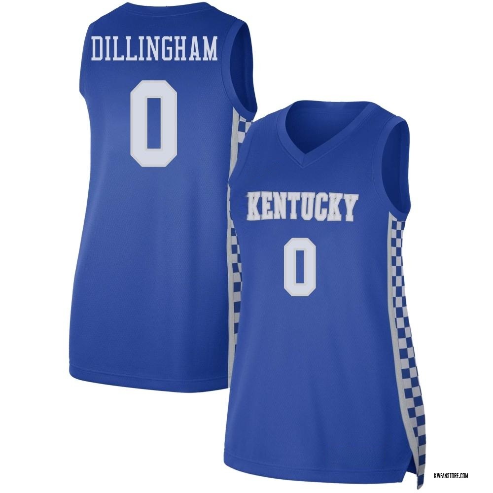 Women's Rob Dillingham Kentucky Wildcats Replica Basketball Jersey - Royal