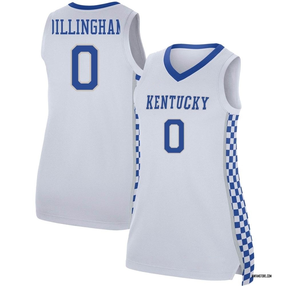 Women's Rob Dillingham Kentucky Wildcats Replica Basketball Jersey - White