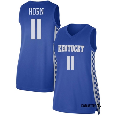 Women's Walker Horn Kentucky Wildcats Replica Basketball Jersey - Royal