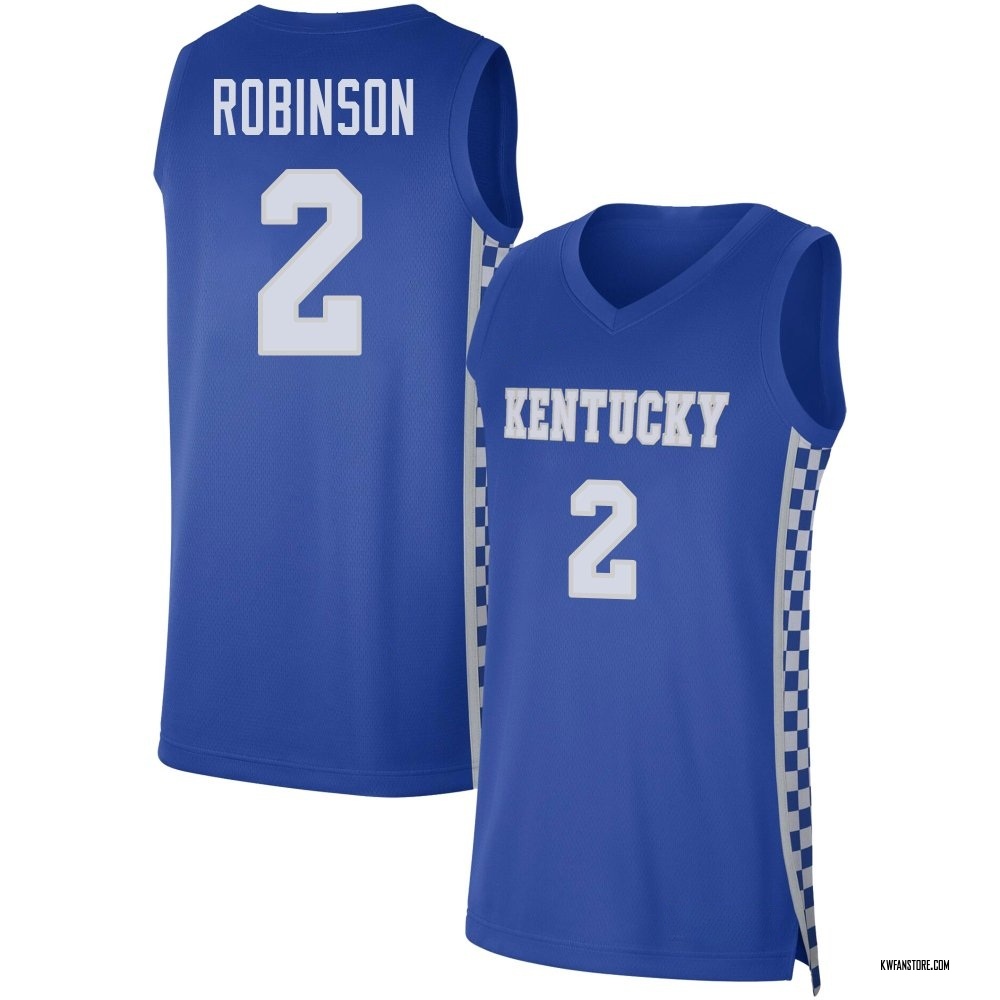 Youth Jaxson Robinson Kentucky Wildcats Replica Basketball Jersey - Royal