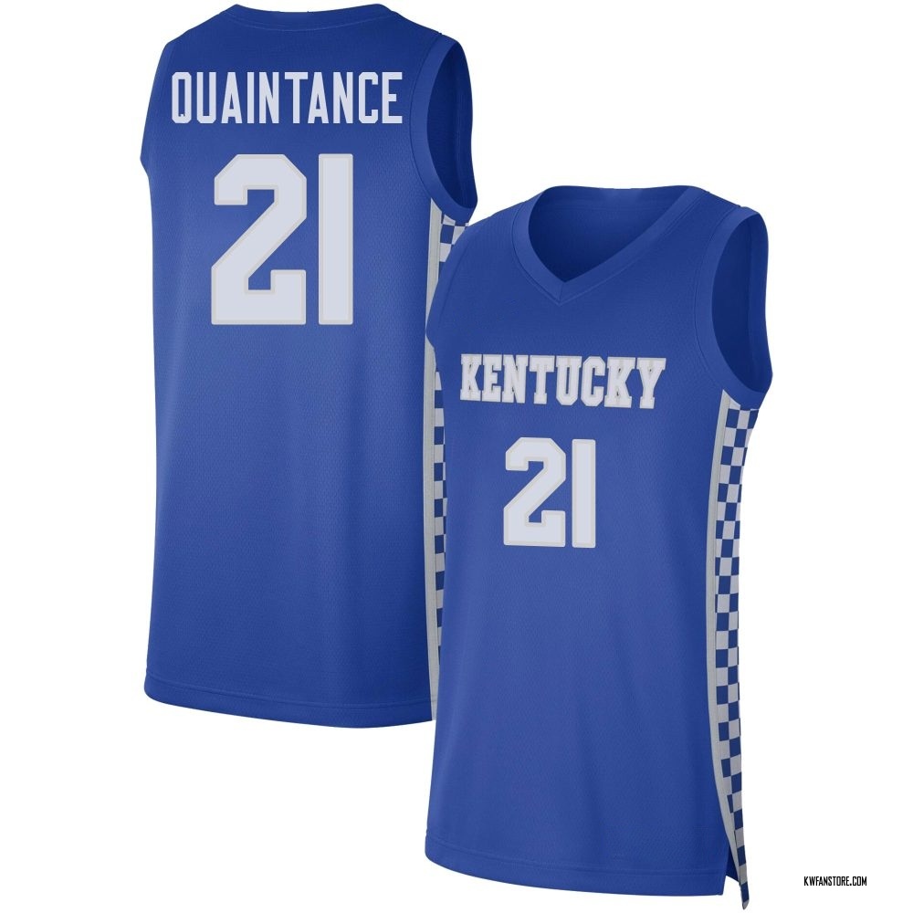 Youth Jayden Quaintance Kentucky Wildcats Replica Basketball Jersey - Royal