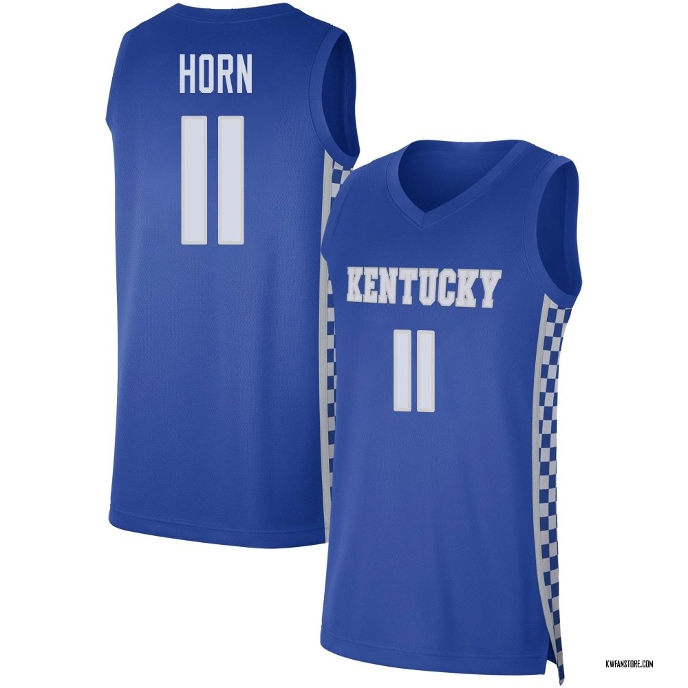 Youth Walker Horn Kentucky Wildcats Replica Basketball Jersey - Royal